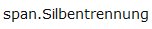 span.silbentrennung